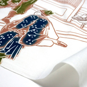 手ぬぐい「吉原狐舞」_0239-001-T07