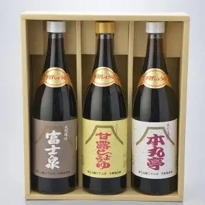 天野醤油代表銘柄　3種詰合せ
