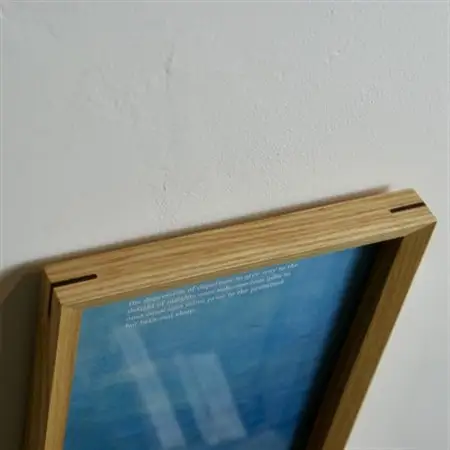 Wood Frame ホワイトアッシュ　A4サイズ 計1セット【1680587】