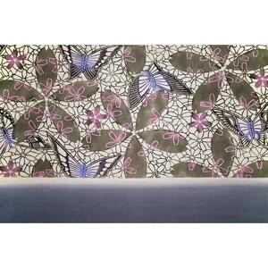 職人技がさえわたる世界に一つだけの「手差し型染め 名古屋帯」（古代柄/春爛漫）