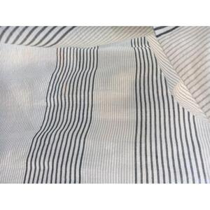 【現代の名工】シルクウールの軽やかボーダーストール