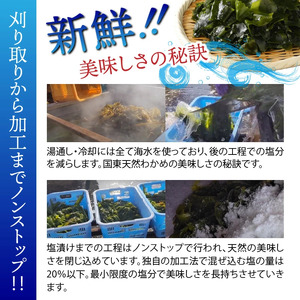 ＼テレビで紹介されました！／ 便利で嬉しい！国東カットわかめをおためし20パック_0005N-3