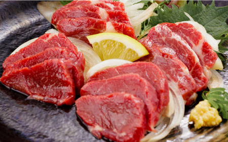 【全3回定期便】赤身馬刺し 計約600g 馬刺し[AYBV046]