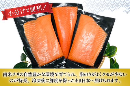 訳あり サーモン 刺身 とろサーモン 約200g×3パック 計600g [たみこの海パック 宮城県 南三陸町 m304amh560071]