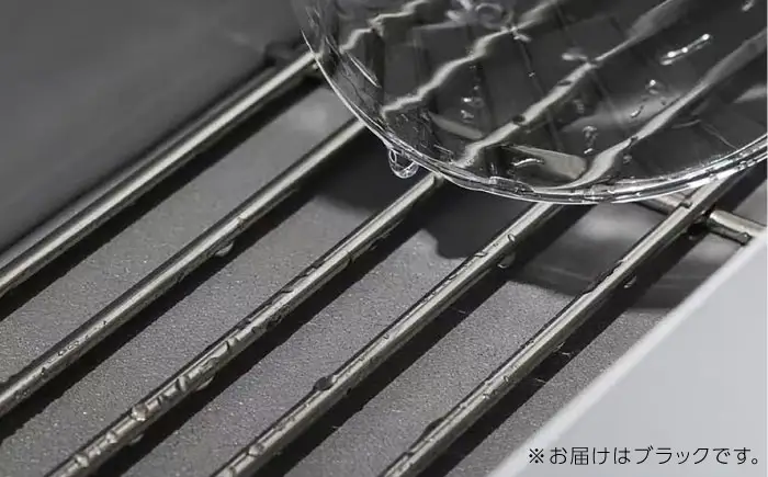 収納 水切りカゴ CARGO(H55mm)ブラック 収納 BLBQ001