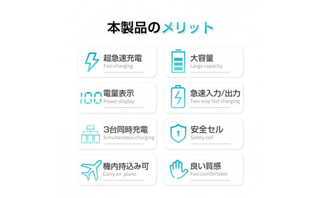 モバイルバッテリー 30000mAh 大容量 100W高速充電 防災電源 ポータブル電源 パワーバンク ノートパソコン充電 ポリマー電池 PD対応 QC3.0 携帯充電器 USB出力ポート Type C出力/入力ポート PSE認証済 【PL保険加入済み製品・安心】