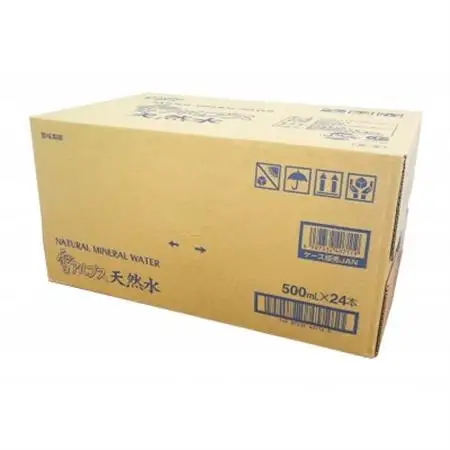 雪アルプス天然水　500ml×24本　ナチュラルミネラルウォーター【1681323】