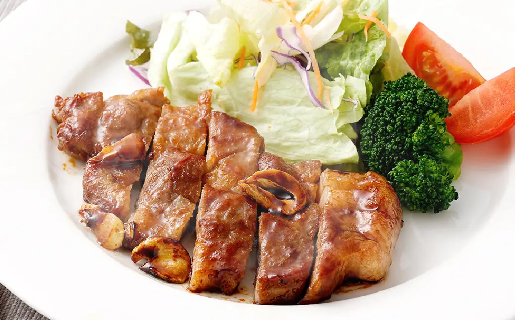 新潟県村上市産「岩船豚」　豚肩ローススライス　600g（150g×4パック）1101001