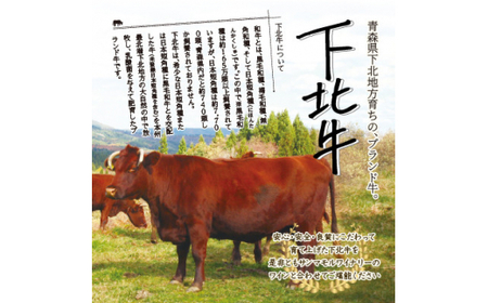 下北牛　赤身(ウチモモカブリナシ)　ステーキ　約300g