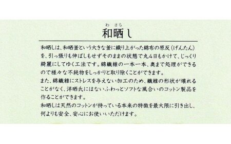 和晒し　ダブルガーゼ掛け布団カバー　ダブルロングサイズ_グリーン【G0210】