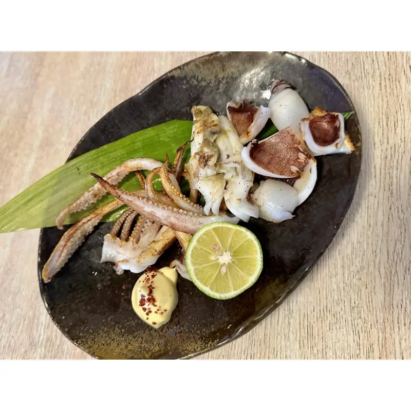 京都・久美浜産 アオリイカの姿造り｜イカ