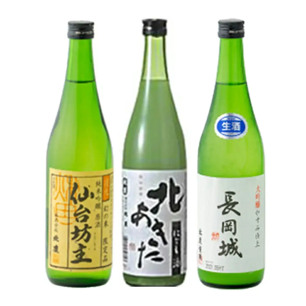 生産本数限定酒入り北鹿飲み比べ6本セット　【155P4002】