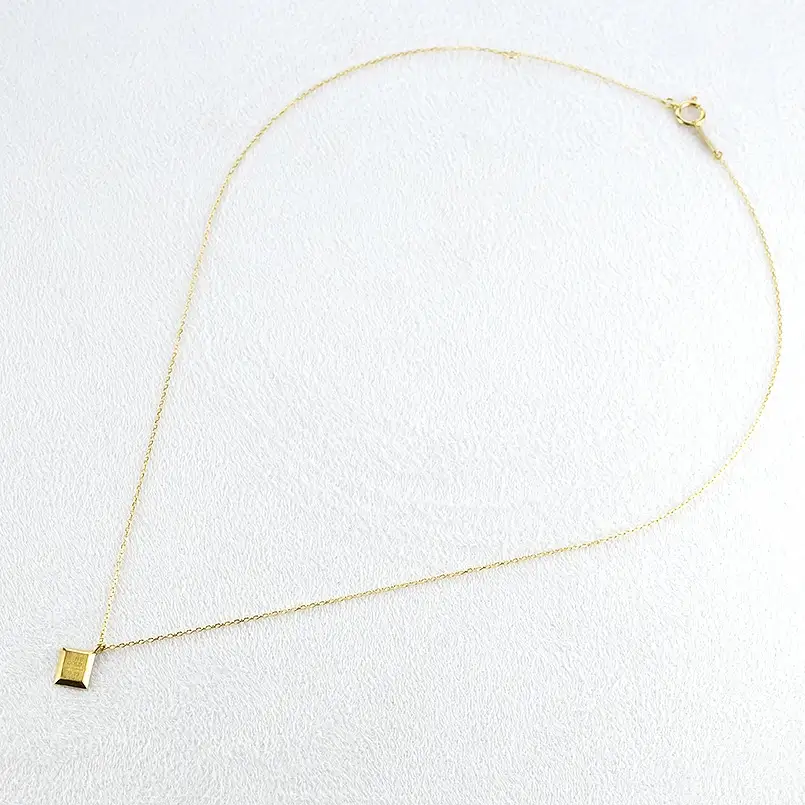 ネックレス 純金 24金 ペンダントトップ レディース インゴット型 24k ゴールド チェーン 金属アレルギー 対応 K24 プレート 小ぶり スクエア 地金 ジュエリー シンプル 人気 普段 使い 250530mro201nK24 SWAA348