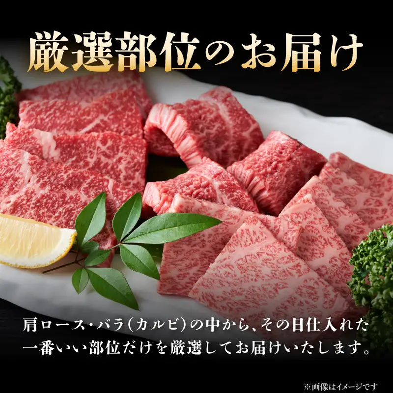 訳あり！【A4～A5】博多和牛焼肉切り落とし(肩ロース・バラ) 500g 肉 お肉 和牛 黒毛和牛 博多和牛 A4 A5 焼肉 肩ロース バラ カルビ BBQ バーベキュー 福岡県 八女市 214-026