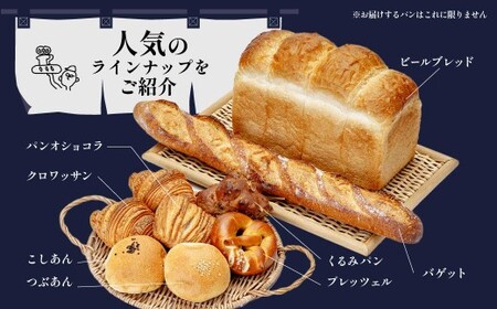ぱんややまの如く人気パン満喫セット 7個～8個
