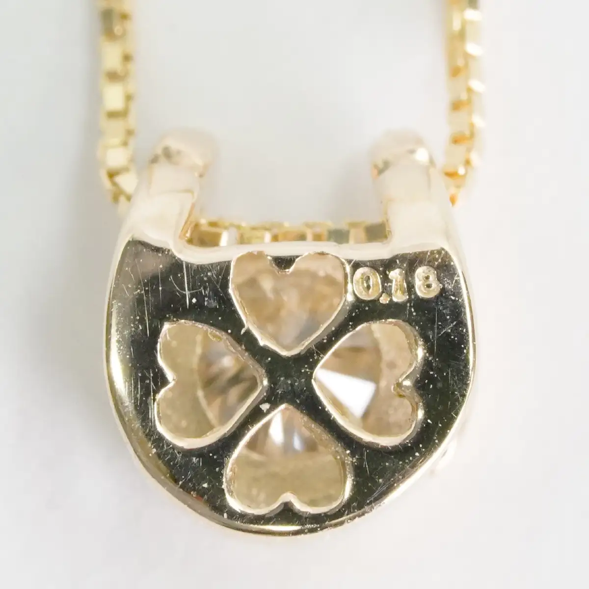 0.18ｃｔ 10金 ネックレス イエローゴールド 管理番号 RTJ-016 246-002-YG