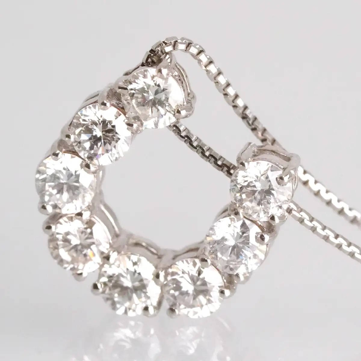0.5ｃｔ プラチナ ネックレス 管理番号 RTJ-130 246-003