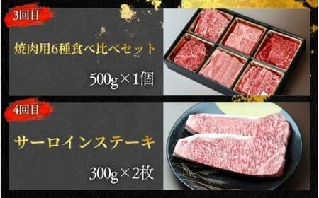 【4回定期便D】牛肉 美熊野牛 牛肉定期便【okad-tkb0022】