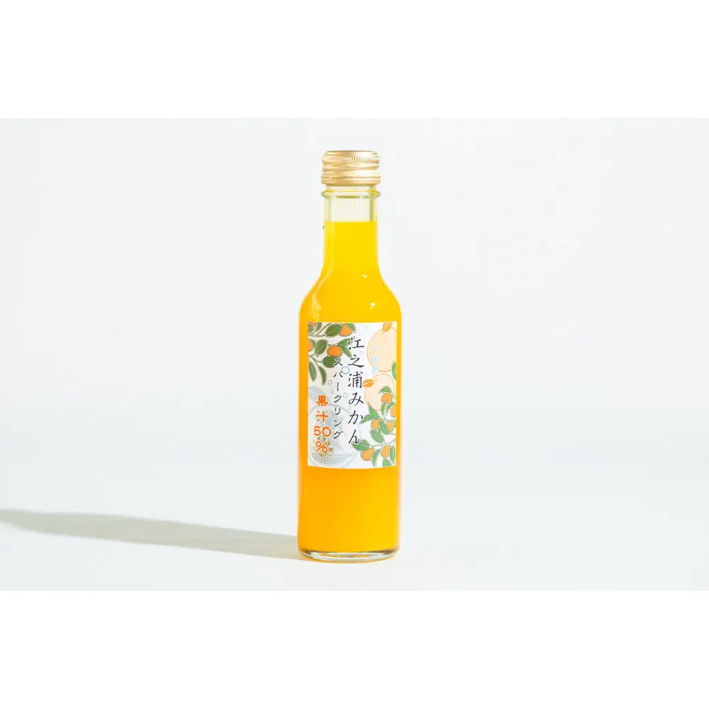 小田原産江之浦みかんスパークリング果汁入り飲料果汁５０％２００ml３０本