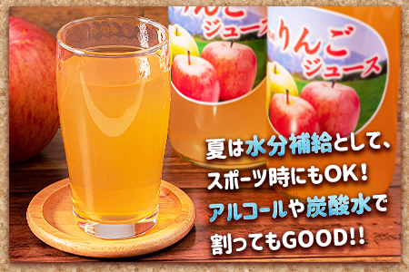 搾りたて果汁100％！無添加りんごジュースお楽しみ６本セット　訳あり/さんふじ サンフジ サンふじ 送料無料 矢巾町産 りんご 予約 蜜 ジュース 甘い 酸味 贈答 ギフト プレゼント リンゴ 林檎 果物 くだもの フルーツ 岩手県 矢巾町
