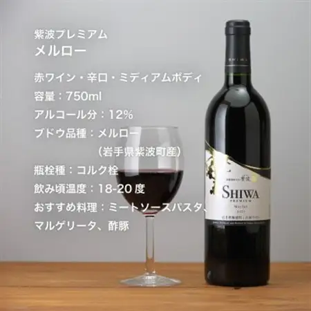 自園自醸ワイン紫波 プレミアムワイン2本セット【1688279】