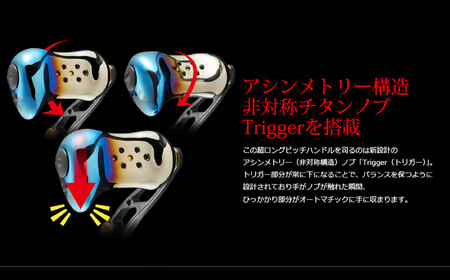 LIVRE リブレ CRANK140 ダイワ右 （カスタムリールハンドル）（チタン×ゴールド） / 釣具 釣り具 フィッシング ハンドル カスタム / 亀山市 / 有限会社メガテック[AMBB481-2]