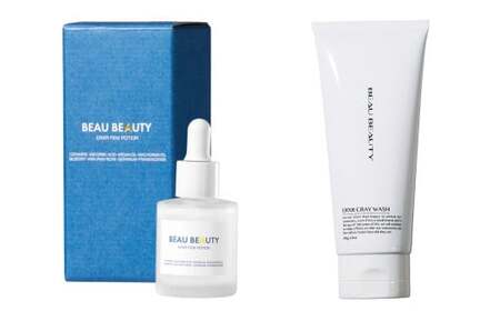 BEAU BEAUTY 女性用 スキンケアスペシャルセット 4種（クレイウォッシュ ・ フェムポーション ・ エマルジョン ・ スキンローション） スキンケア セット 洗顔 化粧水 美容液 乳液 CICAエキス配合 岐阜県 美濃加茂市