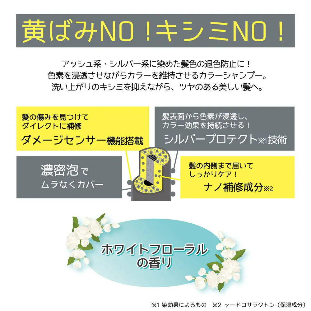 Tottimo! カラーシャンプー　シルバー　500ml