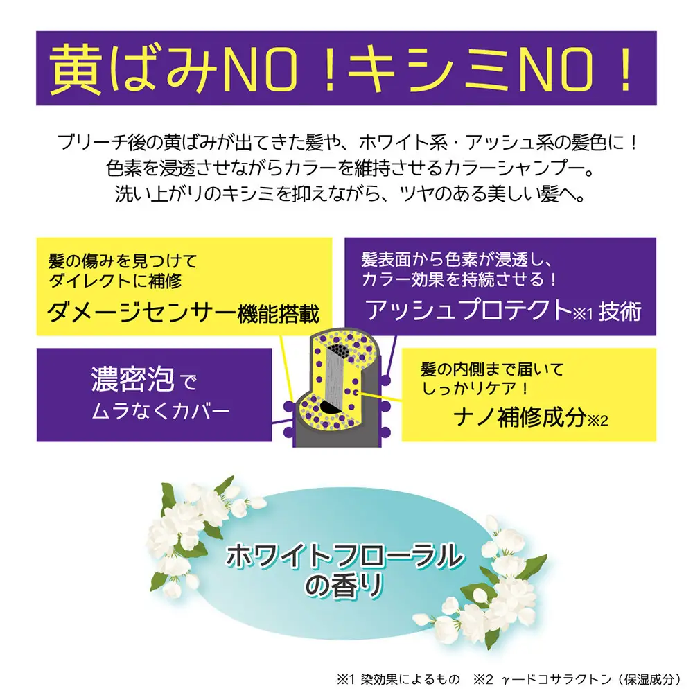 Tottimo! カラーシャンプー　ムラサキ　500ml