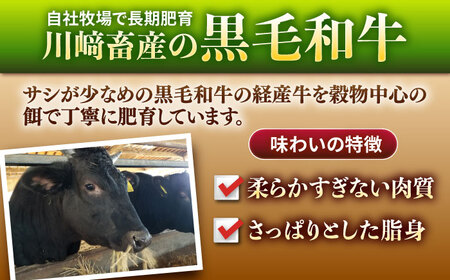 黒毛和牛 焼肉用　800g(400g×2)　【川崎畜産】[IAX074]