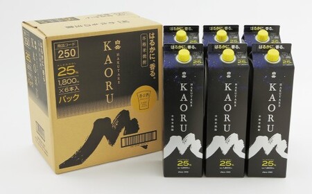 【2個口発送】球磨焼酎 と 炭酸 で ソーダ 割り セット ！ 白岳 KAORU 星空ボトル 1.8Lパック×6本 ＋ アイシースパーク 500mlPET×24 計30本（22.8L） ハイボール お酒 酒 米焼酎 アルコール ご当地 お取り寄せ 熊本県 人吉市