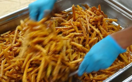 芋けんぴ 生揚醤油 1袋（約150g） / 芋けんぴ 芋ケンピ 芋 けんぴ ケンピ 醤油 しょうゆ おやつ さつまいも さつま芋 和菓子 芋スイーツ 高知県 高知 【西川屋老舗】[ATHS005]