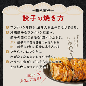 華永餃子セットF（かぼす×2、一口×1、華々×1） 計62個 A07008