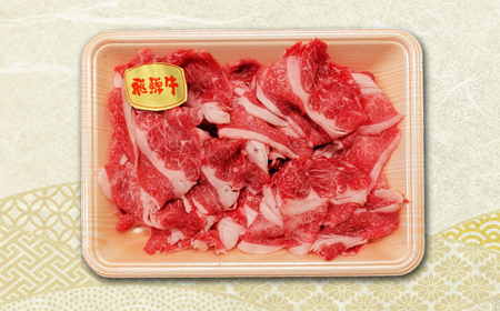 飛騨牛 厳選切り落とし250g（ウデ モモ ロース 肩ロース）（冷凍） 牛肉 肉 ブランド肉 岐阜市 / 羊Diningひとみしり[ANIF005]