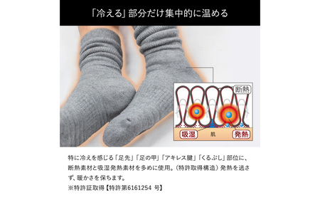 ヒートラブソックス リラックス Sサイズ／ 履く暖房 極厚設計 発熱素材 断熱素材 吸湿発熱素材 暖かい ルームソックス 日本製 リラックスタイム テレワーク 冷え お風呂上がり 就寝前 防寒 滑り止め 日本製 ユニセックス