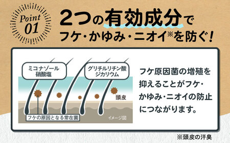 ダリヤ フケミンユー 薬用シャンプー 3個セット / シャンプー コンディショナー リンス 頭皮 スカルプケア 薬用 / 稲沢市 / 日興商事株式会社 [BMBK018]