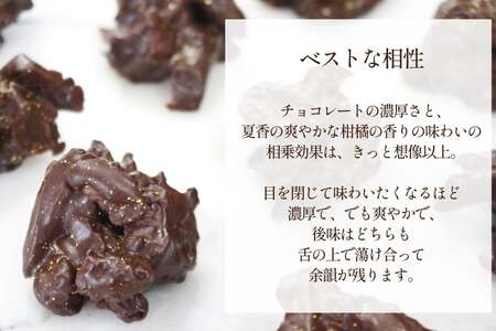 チョコ オランジェット サマー オレンジ 5粒入り 2箱 セット 3回 定期便 総計 6箱 [心優-Cotoyu Sweets- 長崎県 平戸市 hr42bjo490256]