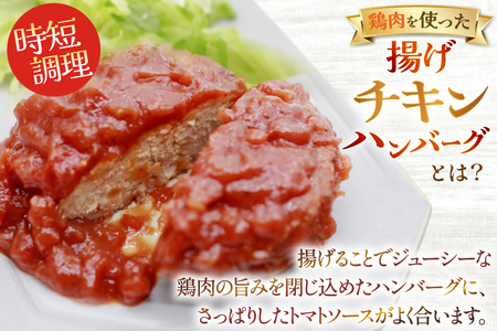 ハンバーグ 揚げチキンハンバーグ150g×10個入り [日本ハムマーケティング 宮崎県 日向市 452061313]