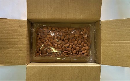 【直火式】無塩で素焼きのアーモンド 無添加 500g　H059-091