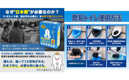 非常用トイレセット 30回分 【養老鉄道トレインBOX】 非常用トイレ 防災グッズ 防災備蓄 岐阜市 / エスイーアイ[ANDV014]