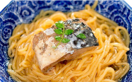 さばめん 24缶 鯖街道 / 缶詰 惣菜 非常食 常温保存 小浜市 / 小浜海産物[BFAA152]