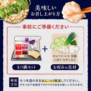 【ご家庭用】博多もつ鍋(醤油味)3人前 _ 博多 もつ鍋 セット 醤油味 3人前 牛もつ 300g 下処理済 醤油スープ 九州醤油 ちゃんぽん麺 にんにく 唐辛子 鍋 グルメ 郷土料理 海千 お取り寄せ 福岡県 久留米市 送料無料  〔Cn137-01〕