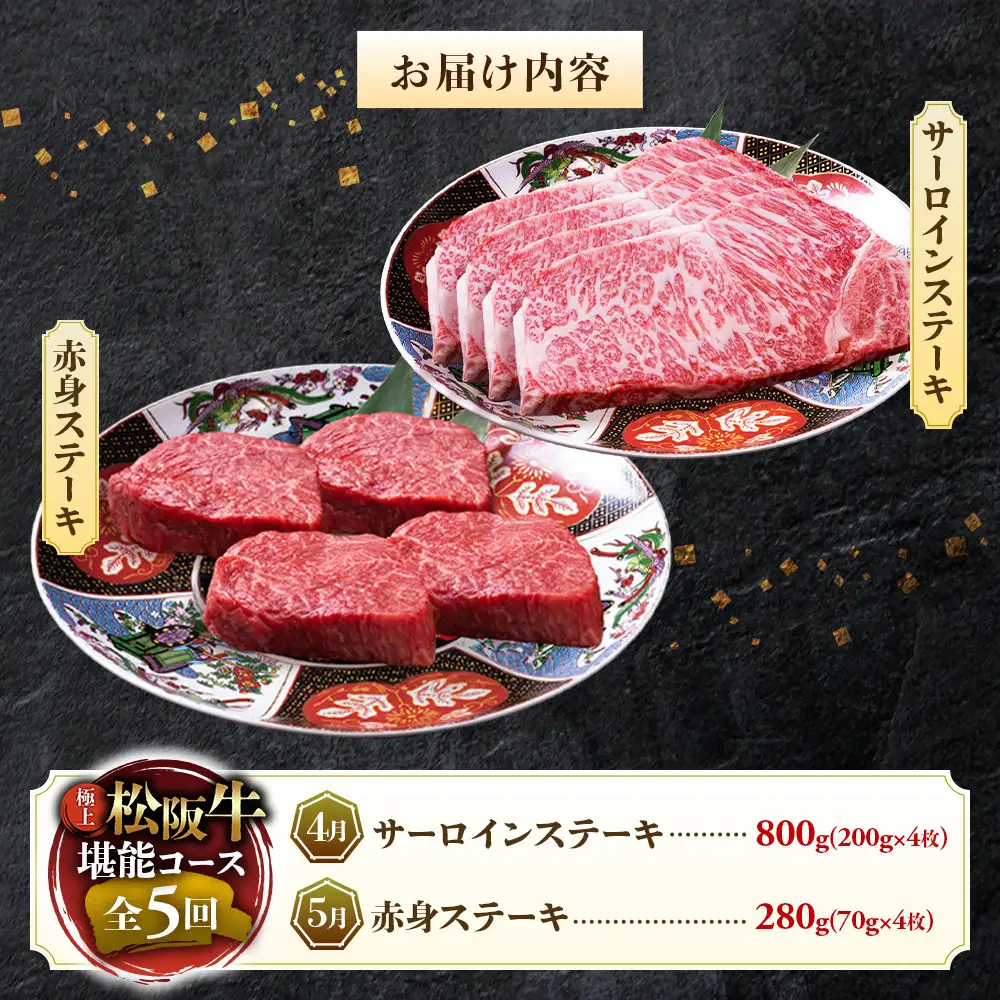 1月開始 松阪牛 定期便 5回 松坂牛