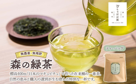 森本工房 森のほうじ茶&緑茶 ティーバッグ 各1袋セット 焙じ茶 ほうじ茶 緑茶 日本茶 煎茶 グリーンティー ティー 茶 お茶 茶葉 飲料飲み物 アイス ホット 急須 水出し ちゃぼぼ園 香ばしい 焙煎 お取り寄せ 送料無料 岐阜県 揖斐川町