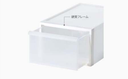 クローゼットシステム 引出しタイプM　CS-D2 (7色からお好きなカラーが選べる)  ／ オールホワイト  収納 ライクイット like-it 奈良県 葛城市【like097-3A】