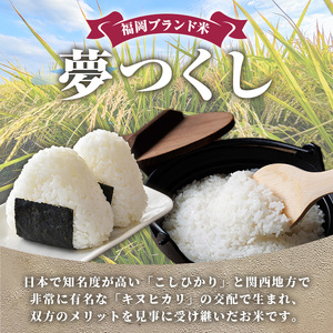≪令和7年産≫【無洗米】【食味鑑定士厳選】福岡県産 夢つくし(計5kg) 白米 無洗米 米 お米 おこめ ごはん ゆめつくし ご飯 常温 福岡県産 ブランド米 常温 常温保存 【ファインリョーコク】as34-010