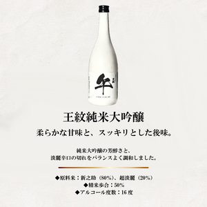 日本酒 王紋純米大吟醸 午年限定 720ml 干支ラベル 午 純米大吟醸 干支 ラベル 地酒 酒 清酒 辛口 純米 大吟醸 午年 新潟 贈答 贈り物 にいがた プレゼント 贅沢 ギフト 晩酌 お取り寄せ 四合瓶 午年 年末年始 王紋 王紋酒造 新発田市 aumont016