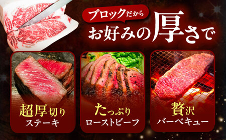 北海道 十勝 ハーブ牛 サーロイン ブロック 約1kg 《足寄町》【株式会社ノベルズ食品】[BEAQ064]