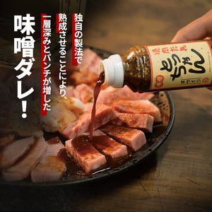 秘伝の熟成味噌ダレ　３本セット | たれ 調味料 万能 料理 焼肉 