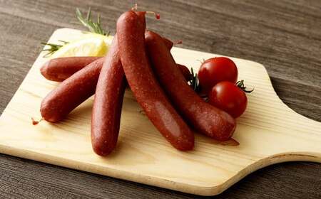 まつのジビエ 鹿のウィンナー 2パック （1パック 5本入り）ウインナー 鹿肉 シカ肉 ジビエ ソーセージ 加工品 おつまみ お弁当 冷凍 愛媛県  【えひめの町（超）推し！（松野町）】（692-1）